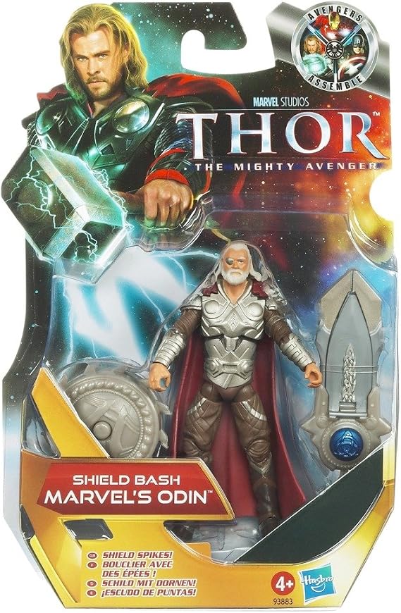 Thor: The Mighty Avenger Action Figure #05 Shield Bash Marvel's Odin 3.75 Inch