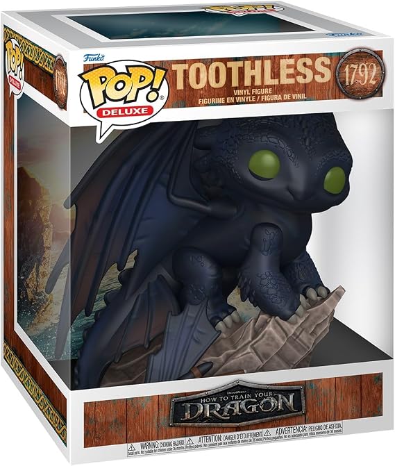 Funko POP! Deluxe: How to Train Your Dragon (Live Action) - Toothless