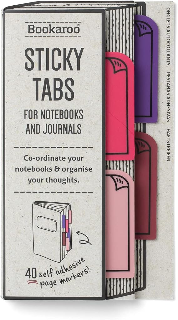 IF Bookaroo Sticky Tabs - Pinks