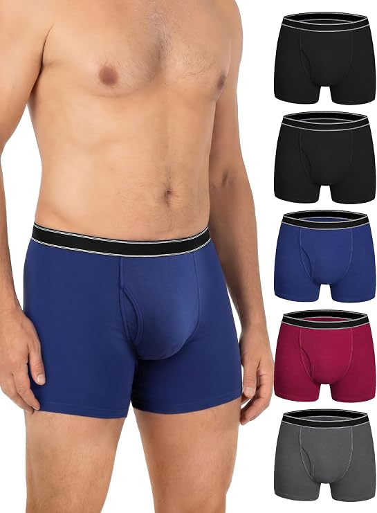TIICHOO Incontinence Underwear for Men Urinary Leakproof Boxer Briefs
