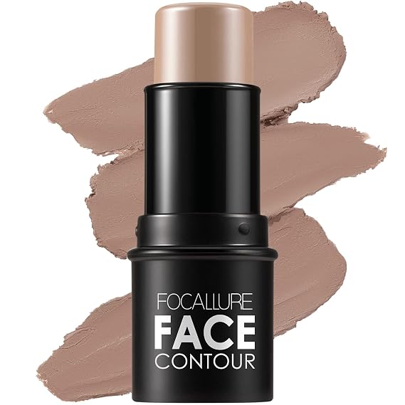 FOCALLURE Contour Stick - Cool Tone Cream Face Contour, Fair