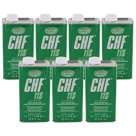 Newparts Pentosin CHF 11S (7 x 1L Bottles) Power Steering Hydraulic System Synthetic Oil