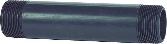b&k Nipple PVC S80 1/2X4-1/2