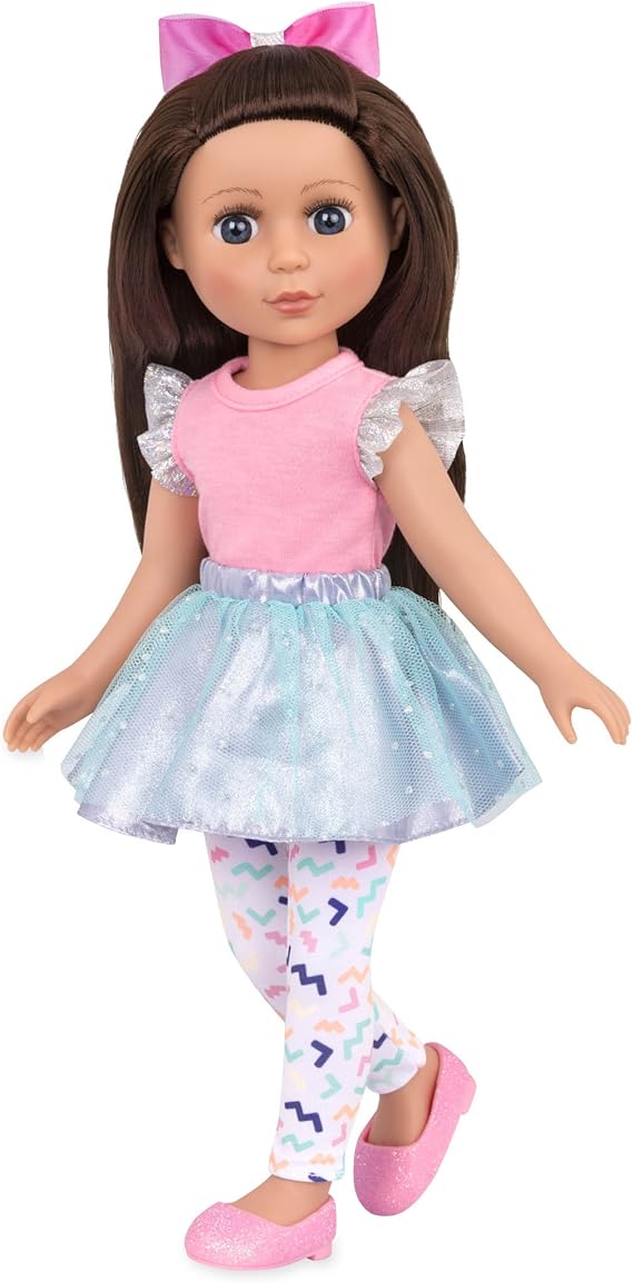 Glitter Girls 14-Inch Fashion Doll Candice, Poseable with Outfit Set, Dolls