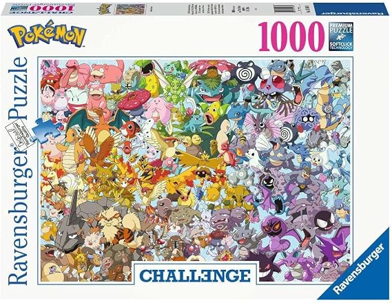 Ravensburger Pokemon 1000 Piece Challenge Jigsaw Puzzle for Adults and Kids Age 12 Years Up