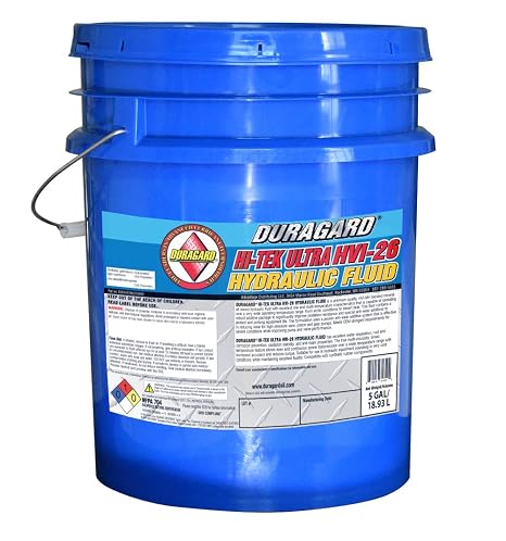 Duragard Hi-Tek Ultra HVI 26 Low Temperature Hydraulic Fluid - 5 Gallon Pail (Univis HVI 26 Replacement)