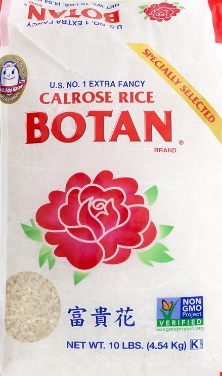 Botan, Musenmai Calrose Rice, 10 lb