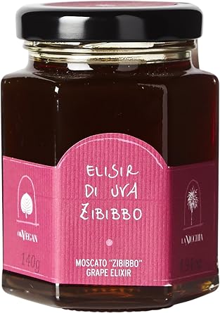 Zibibbo Grape Jam Elixir Pantelleria Island Sicily