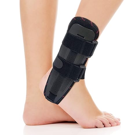 ORTONYX Ankle Stirrup Brace, with Padding Left/Right Foot Support