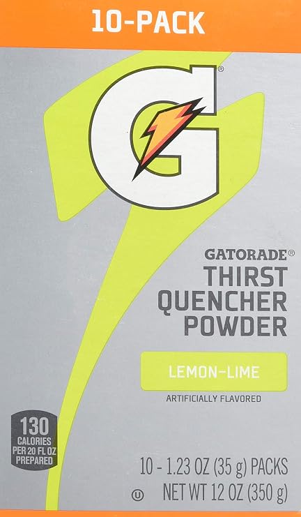 G Powder 10ct Lemon Lime