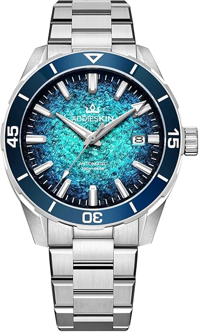 Mens Automatic Dive Watch 200 M Waterproof 9015 Mechanical Movement BGW9 Luminous Sapphire Glass Date Display 40 mm Luxury Diving Watches for Men