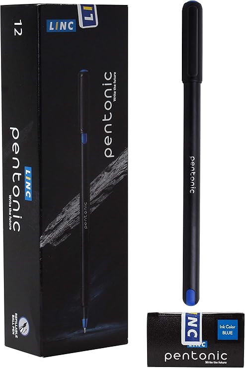 LINC Pentonic Premium Ball Point Pen - 0.7mm 12 pens (BLUE)