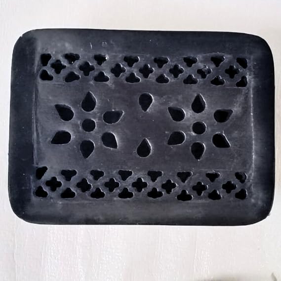 Hand Carved Soapstone Soap Dish Polished Marble Finish | Decorative Soap Tray Holder for Bathroom Decor | Handmade Soap Case | Elegant Natural Stone Bath Accessory