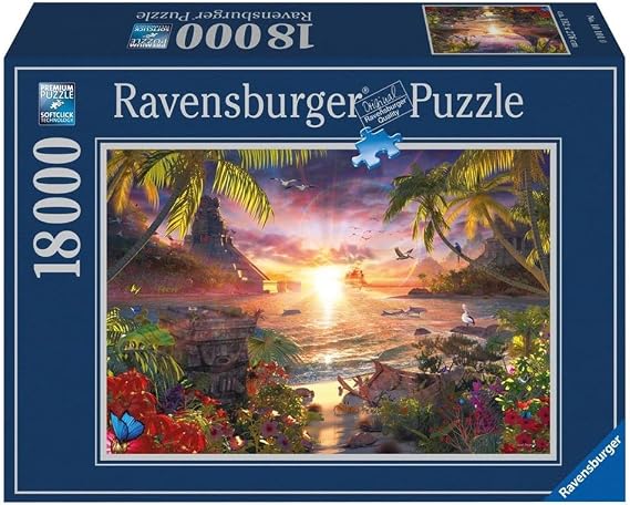 Ravensburger Puzzle, Günbatımı, 18000 Parça
