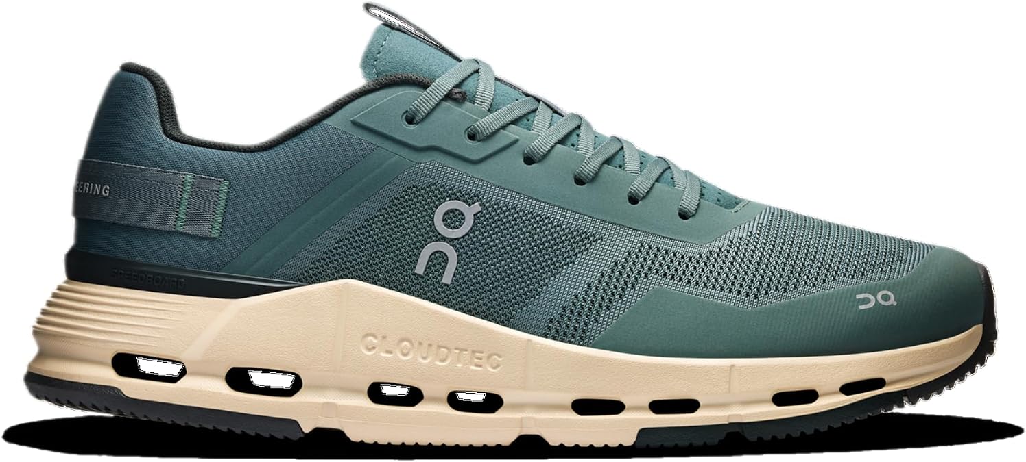 On Cloudnova TT - Men's Casual Running Shoes(Green/White)