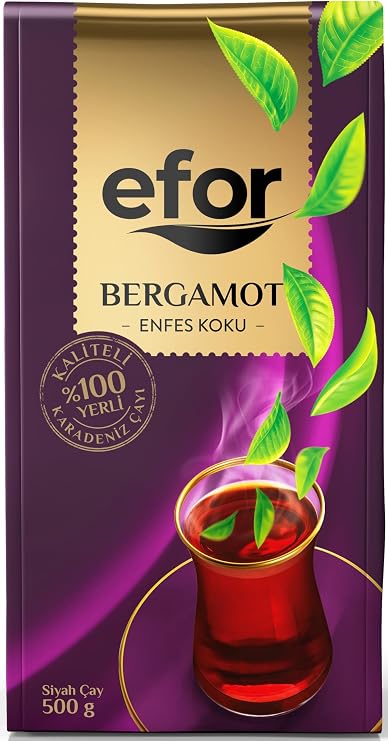 Efor Bergamot Delicious Fragrance Bulk Tea 500 g