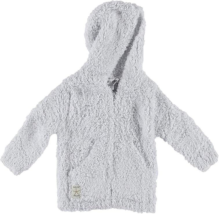 Barefoot Dreams Chic Toddler Hoodie - Blue-4T-5T