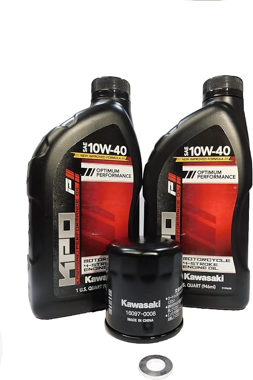 2015-2023 Kawasaki Vulcan S EN650 Vulcan ABS CAFE SE OEM Oil Change Kit KAW07