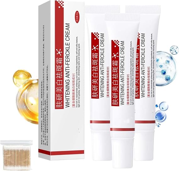 Fuyan Whitening and Anti-Freckle Cream, Fuyan Whitening Cream,Whitening Freckle Cream,Brightening, Moisturizing,Gentle & Lightweight Daily Skincare for Even Tone and Clearer Skin (3)