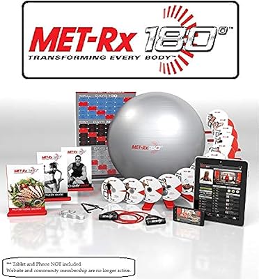 Met-rx® 180 Workout Program, 1 Kit