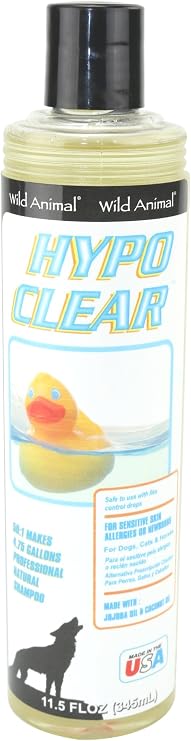 Wild Animal Hypo Clear 50:1 Shampoo 11.7 fl. oz.