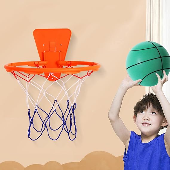 Sports Mini Basketball Hoops,Indoor Over The Door Mini Hoop, Basketball Sets,Kids Basketball Hoop Indoor,Indoor Sports Accessory Basketball Gifts for Home Dorms Offices B