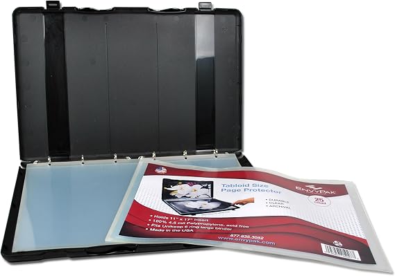 UniKeep Large Binder (11x17) with Additional Pages - Total of 35 Pages