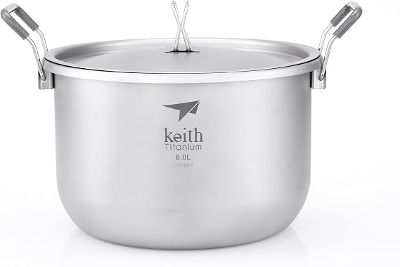 Keith Titanium Ti8301 Pot - 6.0 L