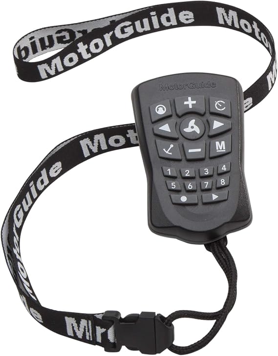 Motorguide 8M0092071 Xi Series Pinpoint GPS Navigation Remote Replacement — For Xi3 and Xi5 Trolling Motors Includes Lanyard