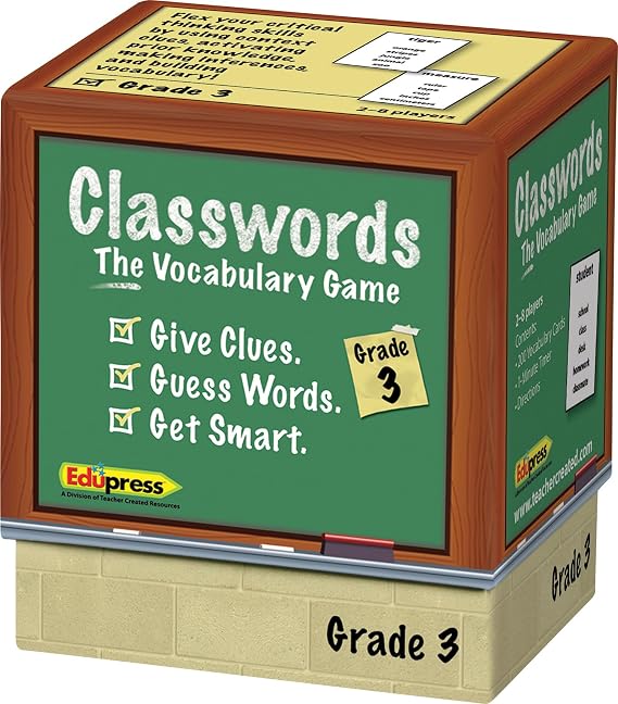 Edupress Classwords Game, Grade 3 (EP63751)