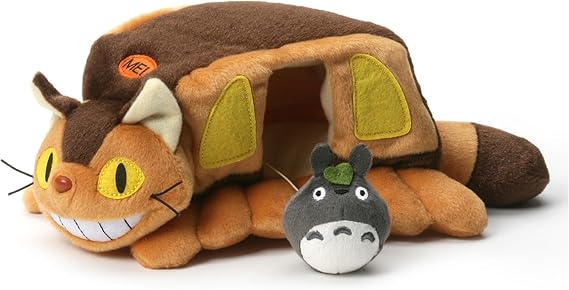 GUND Studio Ghibli My Neighbor Totoro Cat Bus House Plush, 10"
