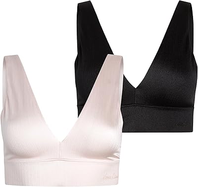 Vince Camuto Womens Bra - 2 Pack Comfort Molded Microfiber Bras B CupC Cup