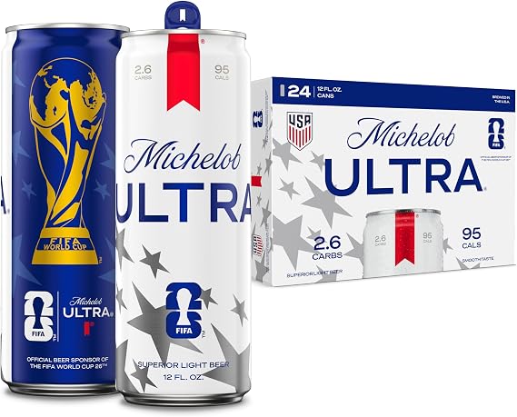 Michelob Ultra, Light Beer, Beer, 12 Fl Oz, 24 Count