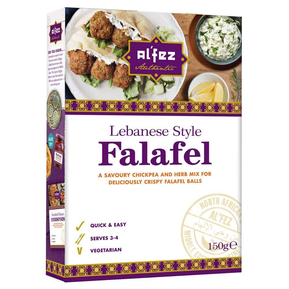 AlFez Lebanese Style Falafel Mix 150g - Pack of 6