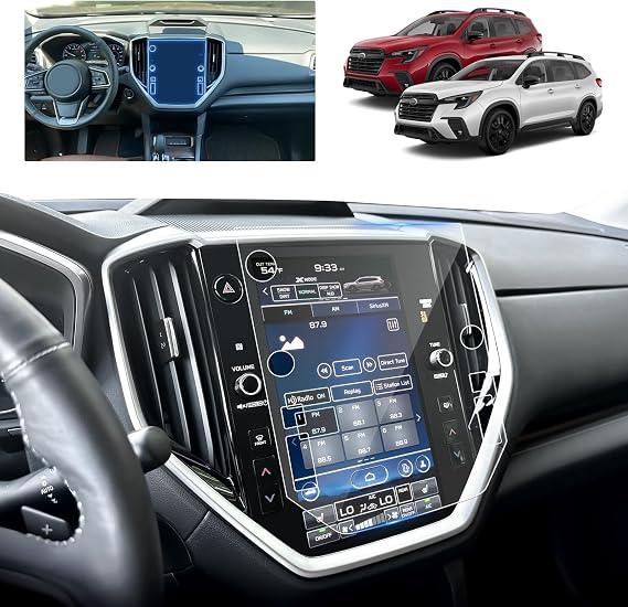 for Subaru Ascent 2025 Touring Screen Protector for 2023-2026 Ascent Premium/Limited 11.6-in for 2025 Subaru Ascent Accessories 9H Anti-Scratch Tempered Glass Protective Film (Ascent 11.6-In HD)