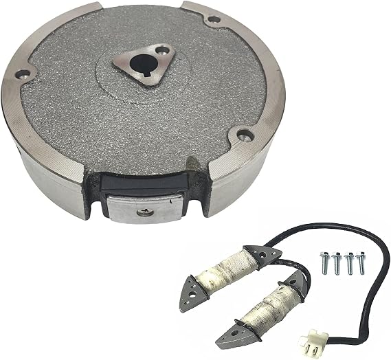 Flywheel W/Magneto & Parallel Charging Coil 12VDC for Headlight on Harbor Freight Predator by Loncin 212CC 6.5 HP 170F Gas Engine 0.71 Flywheel Bore Size (Large)