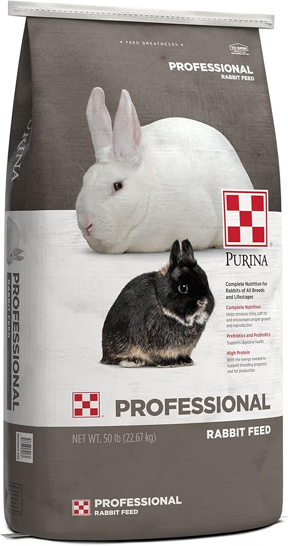 Purina | Professional Rabbit Feed | 50 Pound Bag