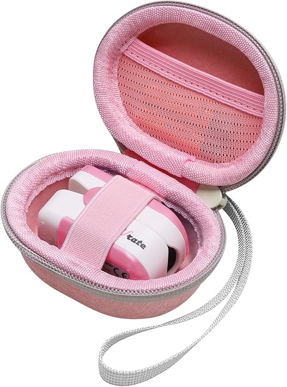XANAD Pulse Oximeter Case for Zacurate, Innovo, Vibeat, iHealth, Santamedical, Children Fingertip Pulse Oximeter Blood Oxygen Saturation Monitor,Case Only (Pink)