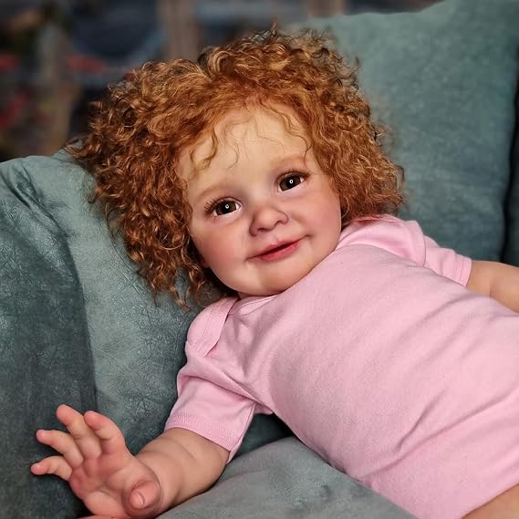 iCradle Reborn Baby Dolls 26Inch58CM Silicone Baby Dolls that Look Real Soft Bodied Handmade Toys Lifelike Reborn Toddler Dolls for Girls Birthday Giftdler Dolls