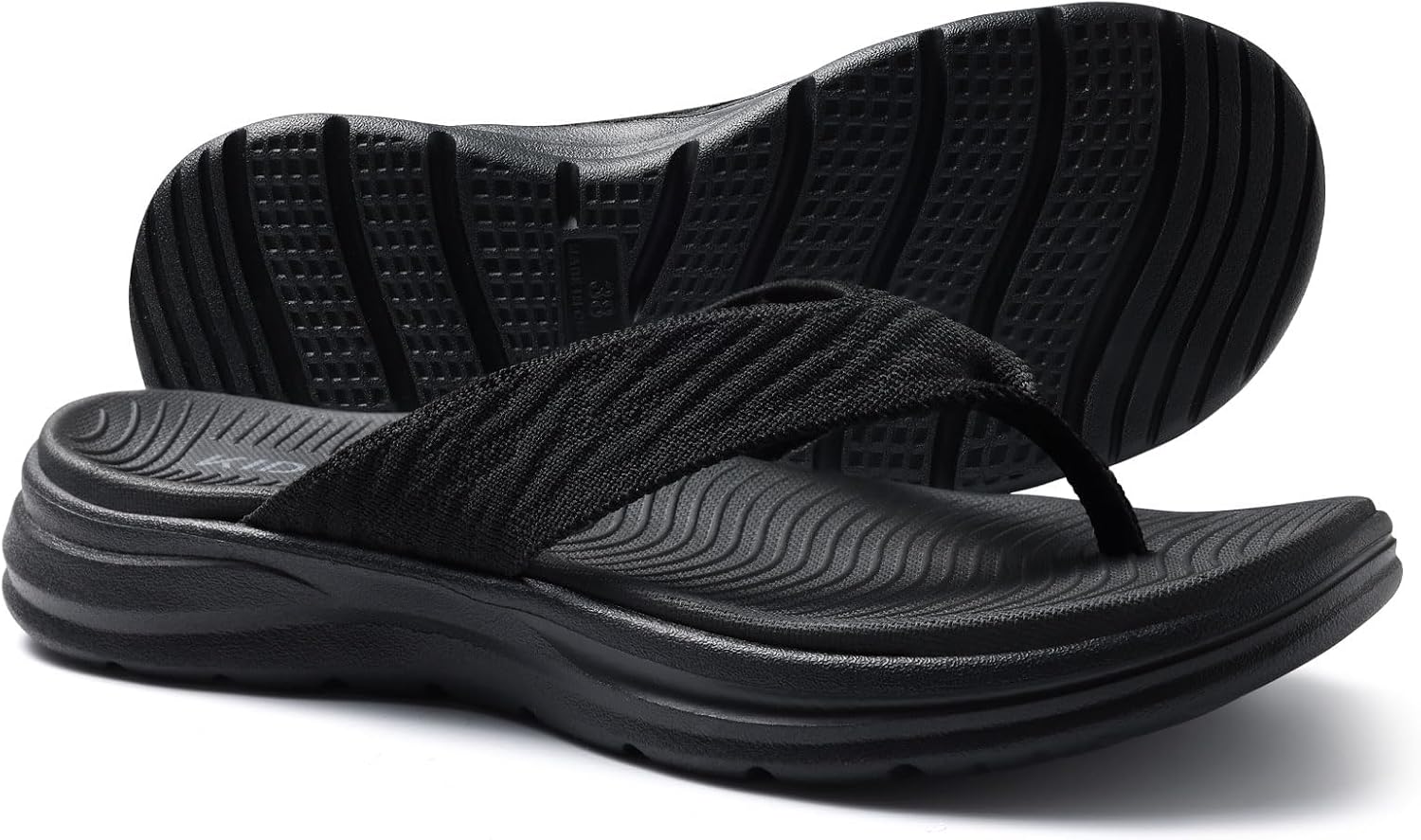 KIDMI Women's Sport Flip Flops Comfortable Walking Thong Sandals for Summer