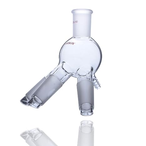 Laboy 3-Position Cow Receiver, 24/40, 10mm Hose Barb