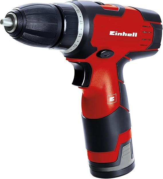 Einhell Akülü Vidalama TH-CD 12-2 Li (12 V, 1,3 Ah, 24 Nm, hızlı durdurma, 2 vitesli şanzıman, 20 tork ayarı, mil kilidi, taşıma çantası dahil) - 4513660