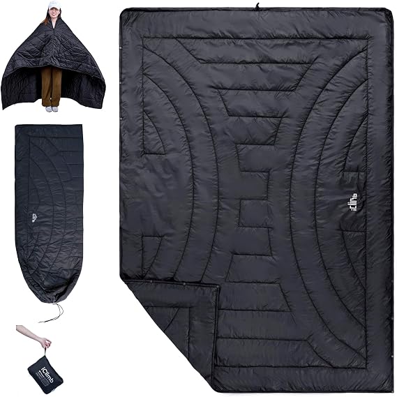 iClimb 3M Thinsulate Insulation Warm Camping Blanket Ultralight Compact
