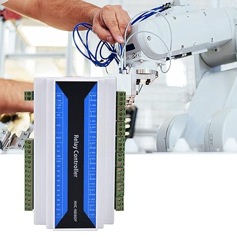 8 Channel Network Relay Module Remote Control Relay Device Ethernet to RS485 TCP Relay Module