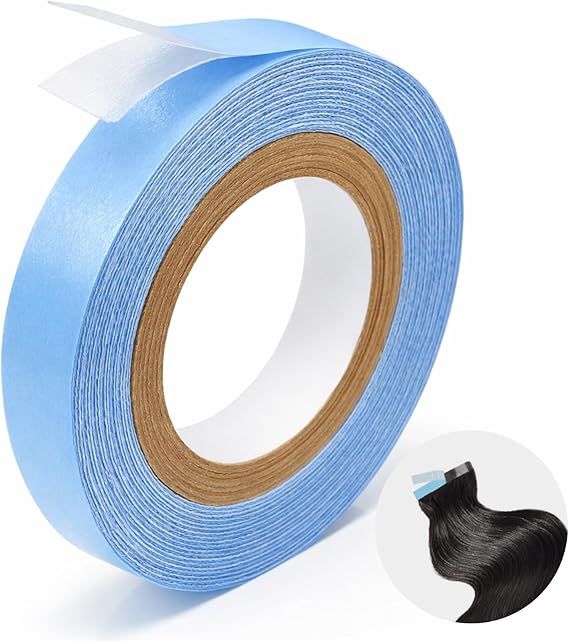 1 Roll Hair Extension Tapes Tabs Double Sided Ultra Hold, Hair Tapes For Extensions, Strong Waterproof Hold, Easy Clean Up - 8mm*2.7m