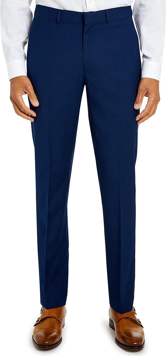 Kenneth Cole Reaction Men's Techni-Cole Stretch Slim Fit Suit Separate (Blazer, Pant, and Vest)