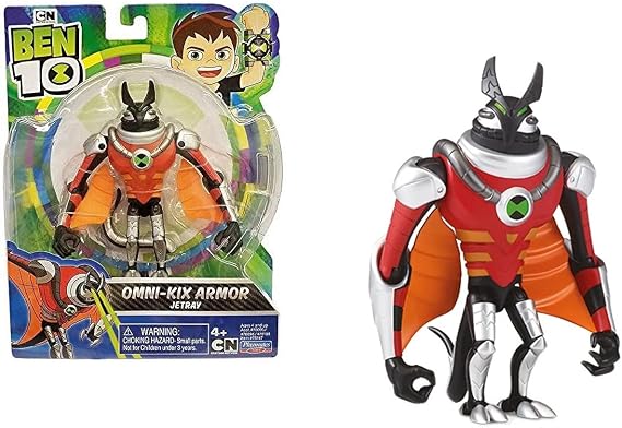 Ben 10 Alien Armor Jetray Series Omni-Kix Action Figure Articulated 76147