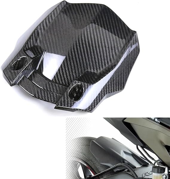 For Yamaha R1 R1M MT10 Rear Fender Carbon Fiber Hugger Mudguard for Yamaha R1 R1M 2015 2016 2017 2018 2019 2020 2021 2022 2023 2024 2025 MT10 FZ10 2017 2018 2019 2020 2021 2022 2023 2024