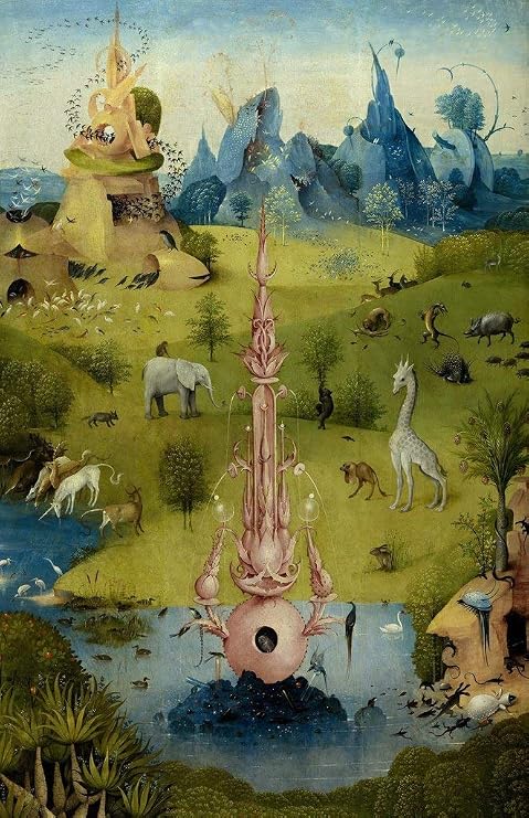 Garden of Earthly Delights by Hieronymus Bosch | 400 Pcs | Nautilus Puzzles | Hieronymus Bosch, Made in USA, Art Puzzle, Unique Gift, Wooden
