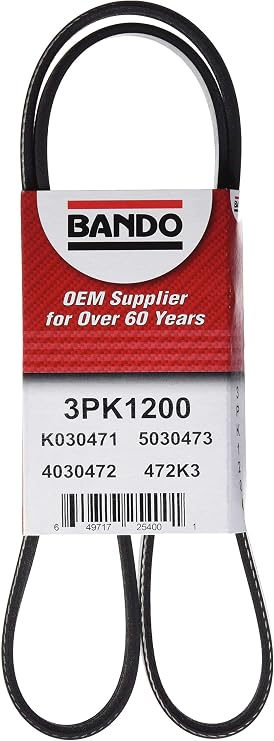 ban.do 3PK1200 Serpentine Belt Toyota Camry (2010-2011)